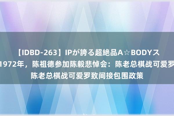 【IDBD-263】IPが誇る超絶品A☆BODYスペシャル8時間 1972年，陈祖德参加陈毅悲悼会：陈老总棋战可爱罗致间接包围政策