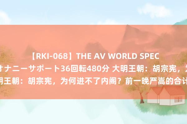 【RKI-068】THE AV WORLD SPECIAL あなただけに 最高のオナニーサポート36回転480分 大明王朝：胡宗宪，为何进不了内阁？前一晚严嵩的合计，是要津！