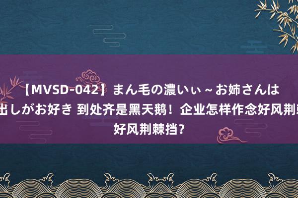 【MVSD-042】まん毛の濃いぃ～お姉さんは生中出しがお好き 到处齐是黑天鹅！企业怎样作念好风荆棘挡？